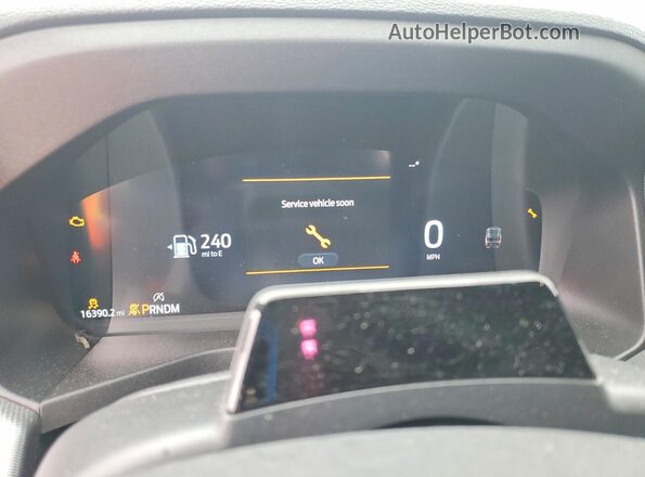 1FMWK8GC0SGA60207 2025 FORD EXPLORER Серый Вид щитка приборов