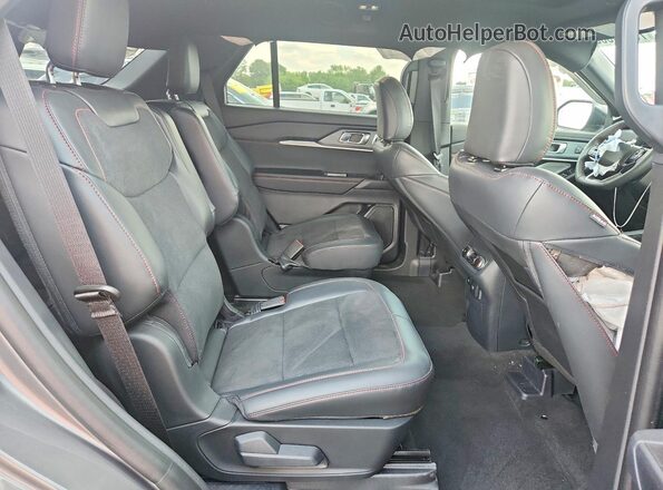1FMWK8GC0SGD06771 2025 FORD EXPLORER Gray Rear interior view