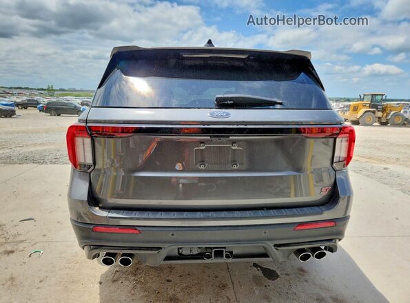 1FMWK8GC3SGC02551 2025 FORD EXPLORER Gray Widok z tyłu