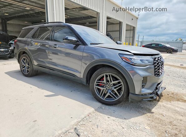 1FMWK8GC3SGC02551 2025 FORD EXPLORER Gray Przód prawy