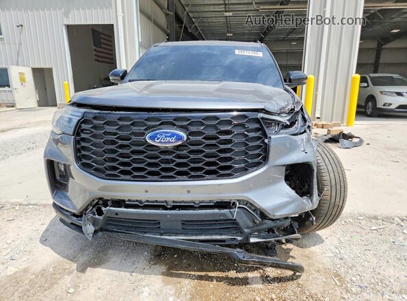 1FMWK8GC3SGC02551 2025 FORD EXPLORER Gray Widok z przodu