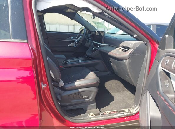 1FMWK8GC3SGC94017 2025 FORD EXPLORER Красный Вид салона спереди
