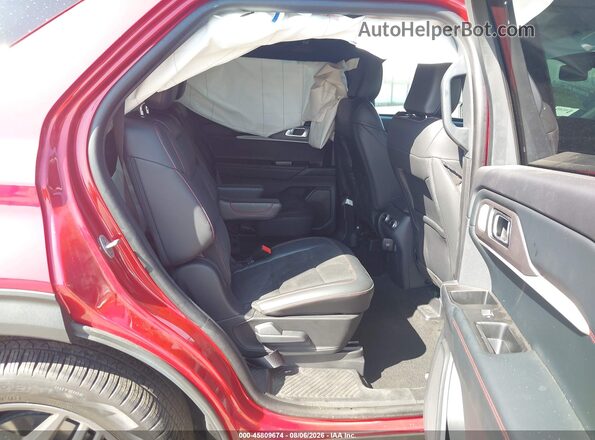 1FMWK8GC3SGC94017 2025 FORD EXPLORER Красный Вид наклейки с VIN-кодом