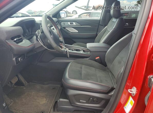 1FMWK8GC4TGA51673 2026 FORD EXPLORER Red Սալոնի դիմացի տեսք