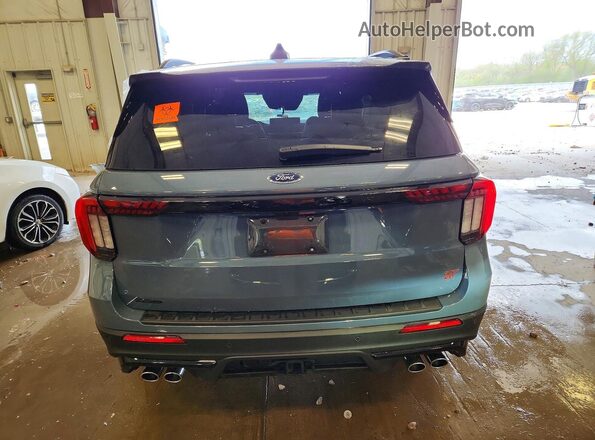 1FMWK8GC5SGD03087 2025 FORD EXPLORER Серый Вид сзади