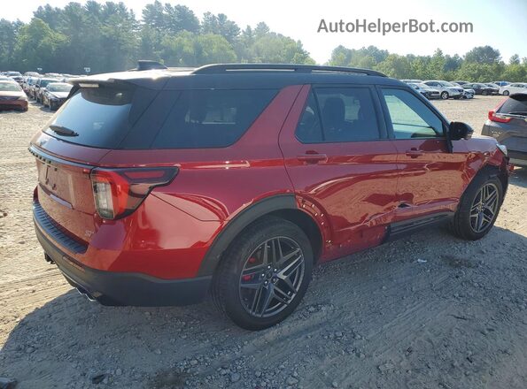 1FMWK8GC6SGA28085 2025 FORD EXPLORER Red Tył prawy
