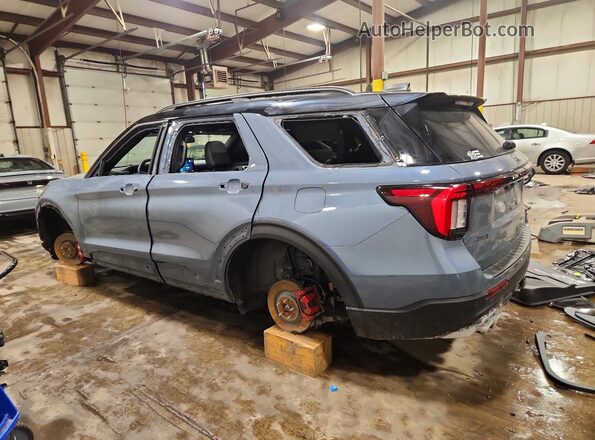 1FMWK8GC8SGA67311 2025 FORD EXPLORER Blue Задня ліва чверть