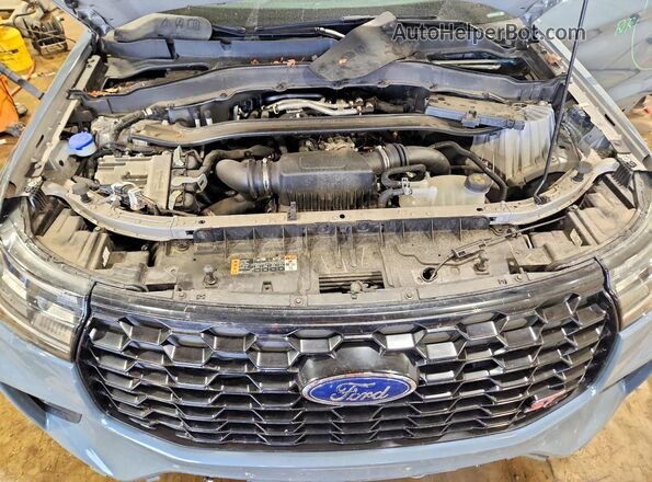1FMWK8GC8SGA67311 2025 FORD EXPLORER Blue Вид підкапотного простору