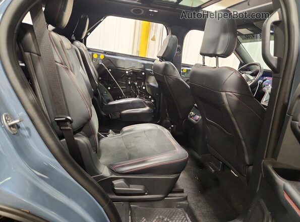 1FMWK8GC8SGA67311 2025 FORD EXPLORER Blue Вид задньої частини салону