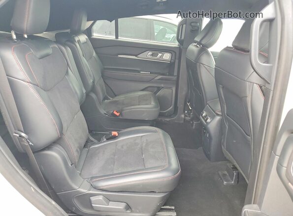 1FMWK8GC8SGC20639 2025 FORD EXPLORER White Вид задніх сидінь