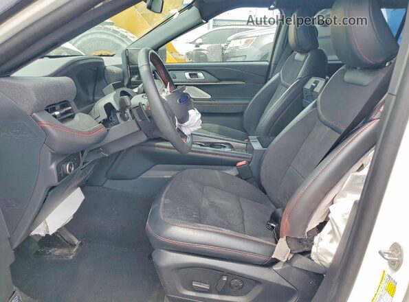 1FMWK8GC8SGC20639 2025 FORD EXPLORER White Вид салону спереду