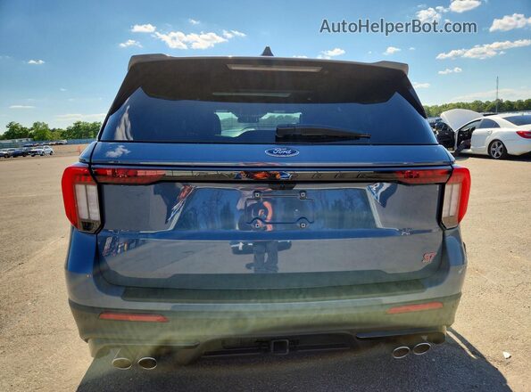 1FMWK8GC9SGC38017 2025 FORD EXPLORER Blue Հետևի տեսք