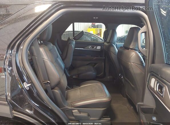 1FMWK8GC9SGC62978 2025 FORD EXPLORER Black VIN კოდის სტიკერის ხედი