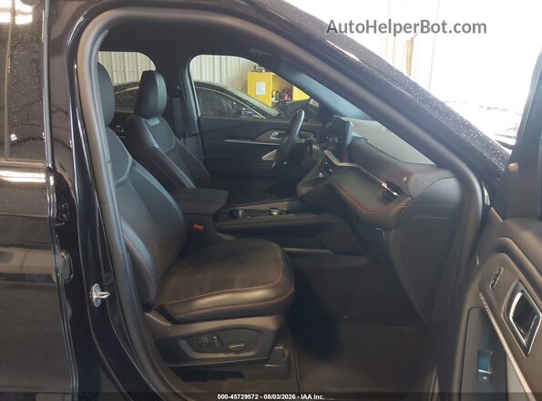 1FMWK8GC9SGC62978 2025 FORD EXPLORER Black წინა სალონის ხედი