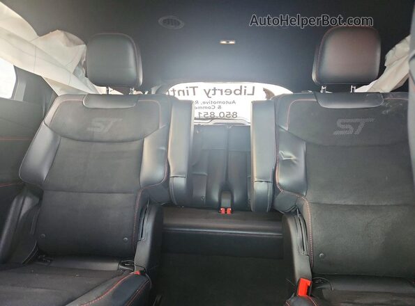 1FMWK8GC9TGA11542 2026 FORD EXPLORER White უკანა სავარძლების ხედი