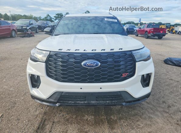 1FMWK8GC9TGA11542 2026 FORD EXPLORER White წინა ხედი