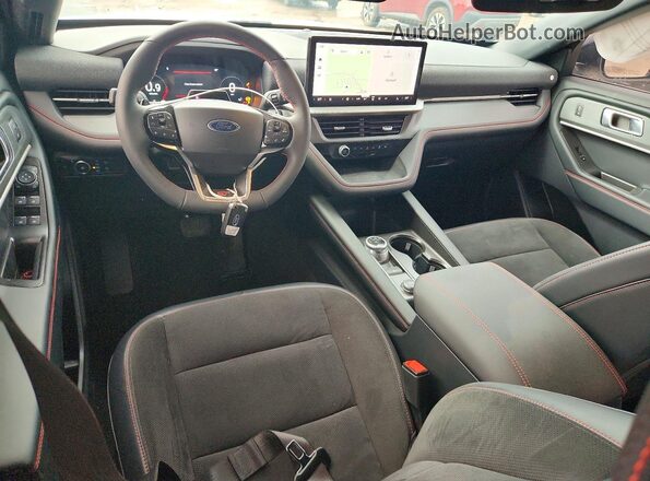 1FMWK8GC9TGA11542 2026 FORD EXPLORER White წინა პანელის ხედი