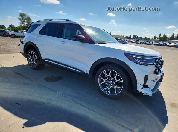1FMWK8HC1SGC48037 2025 FORD EXPLORER White Delantero derecho