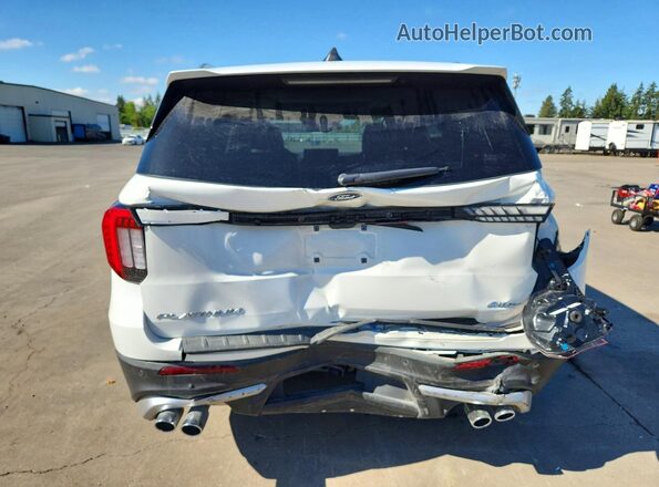 1FMWK8HC1SGC48037 2025 FORD EXPLORER White Vista trasera