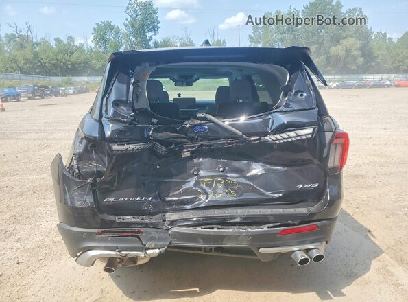 1FMWK8HC4SGA53338 2025 FORD EXPLORER Black Vista trasera