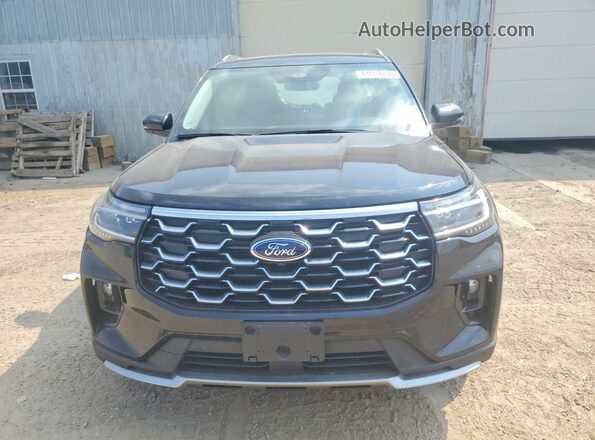 1FMWK8HC4SGA53338 2025 FORD EXPLORER Black Vista frontal