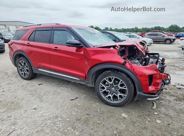 1FMWK8HC9SGC16047 2025 FORD EXPLORER Red Przód prawy