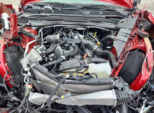 1FMWK8HC9SGC16047 2025 FORD EXPLORER Red Widok komory silnika