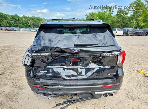 1FMWK8HCXSGC22567 2025 FORD EXPLORER Black Widok z tyłu