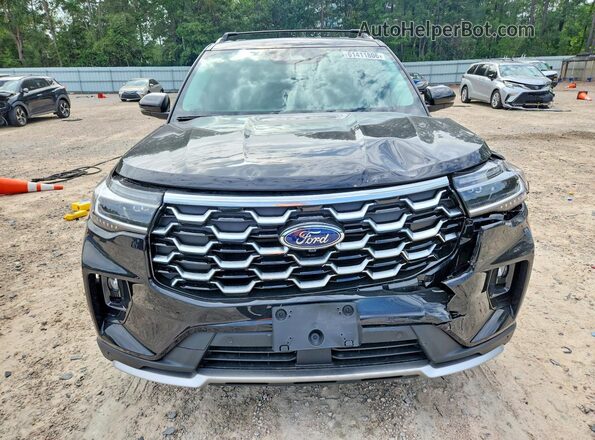 1FMWK8HCXSGC22567 2025 FORD EXPLORER Black Widok z przodu