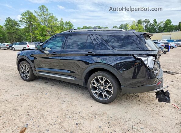 1FMWK8HCXSGC22567 2025 FORD EXPLORER Black Tył lewy