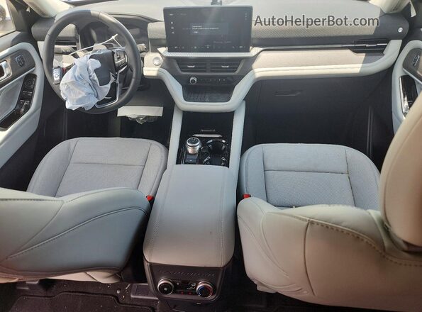 1FMWK8HCXSGC78718 2025 FORD EXPLORER White Widok deski rozdzielczej