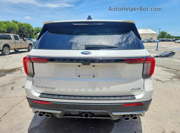1FMWK8HCXSGC78718 2025 FORD EXPLORER White Widok z tyłu