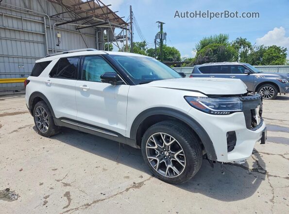 1FMWK8HCXSGC78718 2025 FORD EXPLORER White Przód prawy