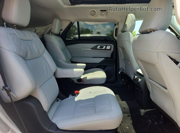 1FMWK8HCXSGC78718 2025 FORD EXPLORER White Widok tylnych siedzeń