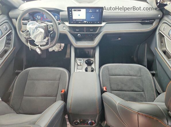 1FMWK8JC6TGA05805 2026 FORD EXPLORER Brown Dashboard view