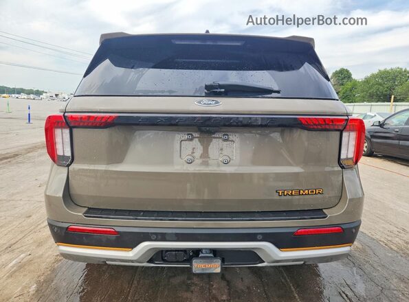 1FMWK8JC6TGA05805 2026 FORD EXPLORER Brown Rear view