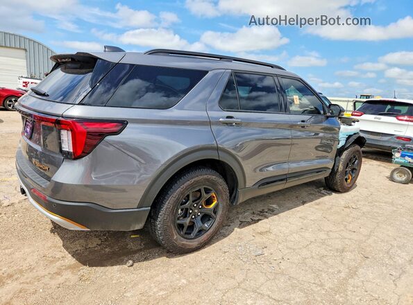 1FMWK8JC6TGA51697 2026 FORD EXPLORER Gray Задня права чверть