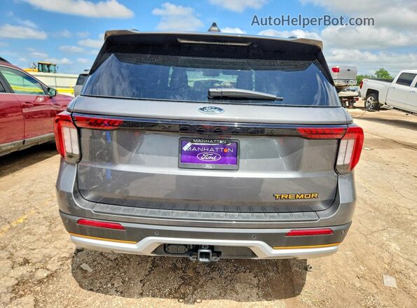 1FMWK8JC6TGA51697 2026 FORD EXPLORER Gray Вид ззаду