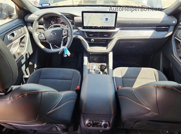 1FMWK8JC9TGA11372 2026 FORD EXPLORER Black Առջևի վահանակի տեսք