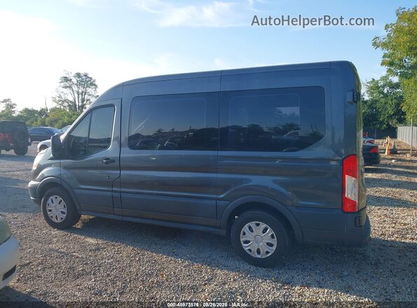 1FMZK1CG1GKB17550 2016 FORD TRANSIT-150 Gray Панорамний вид салону 360°