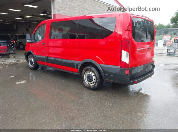 1FMZK1Y80LKA96959 2020 FORD TRANSIT-150 PASSENGER VAN Red Задня ліва чверть
