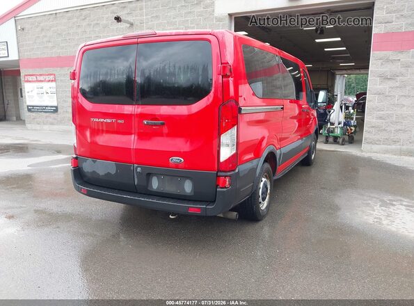 1FMZK1Y80LKA96959 2020 FORD TRANSIT-150 PASSENGER VAN Red Задня права чверть