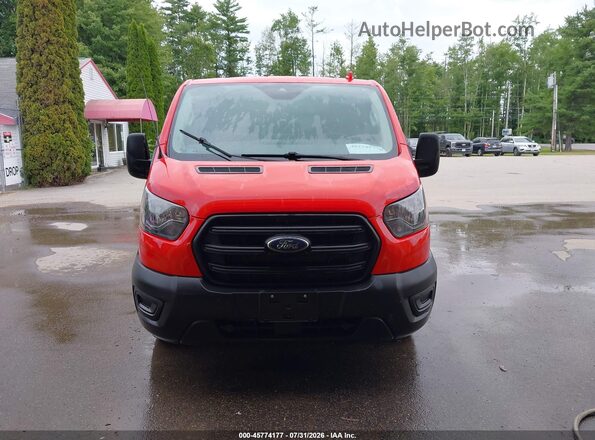 1FMZK1Y80LKA96959 2020 FORD TRANSIT-150 PASSENGER VAN Red Вид щитка приладів