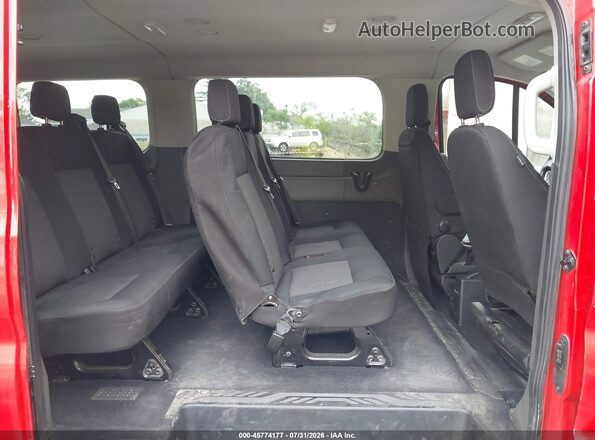 1FMZK1Y80LKA96959 2020 FORD TRANSIT-150 PASSENGER VAN Red Вид наклейки з VIN-кодом
