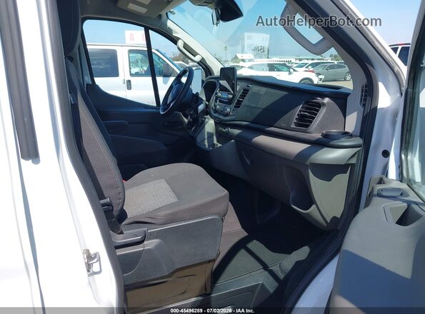 1FMZK1Y80LKB08625 2020 FORD TRANSIT-150 PASSENGER VAN White წინა სალონის ხედი