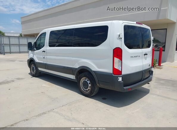 1FMZK1Y81LKB23019 2020 FORD TRANSIT-150 PASSENGER VAN White Rear left