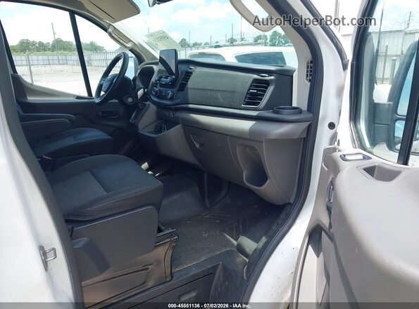 1FMZK1Y81LKB23019 2020 FORD TRANSIT-150 PASSENGER VAN White Front interior view