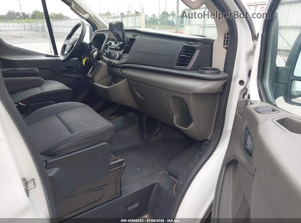 1FMZK1Y81LKB23022 2020 FORD TRANSIT-150 PASSENGER VAN White წინა სალონის ხედი