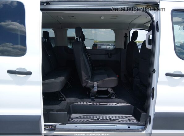1FMZK1Y82LKA55202 2020 FORD TRANSIT-150 PASSENGER VAN White Vista de la etiqueta del VIN