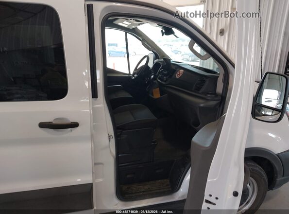 1FMZK1Y86LKB23114 2020 FORD TRANSIT-150 PASSENGER VAN White წინა სალონის ხედი